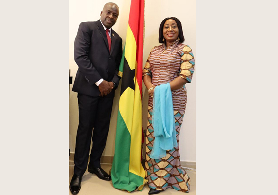 ON THE OCCASION OF PRESENTATION OF OPEN LETTERS BY CONSUL GENERAL, LILLIAN CYNTHIA NAA BARKEY DUGBATEY POBEE TO THE DIRECTOR GENERAL OF FOREIGN AFFAIRS, DUBAI, UNITED ARAB EMIRATES